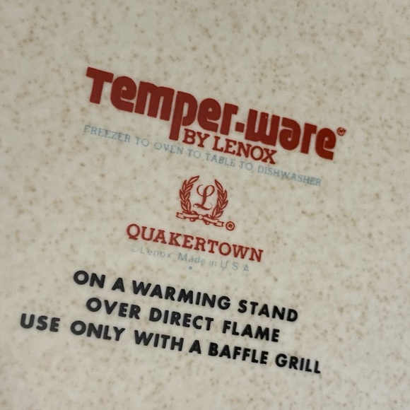 Lenox Dining Vintage Lenox Temper Ware Quakertown Bowl Flowers Boho